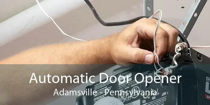 Automatic Door Opener Adamsville - Pennsylvania