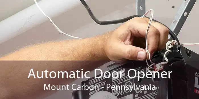 Automatic Door Opener Mount Carbon - Pennsylvania