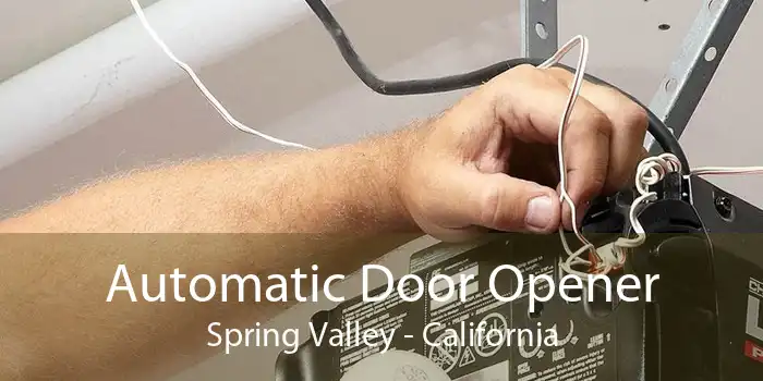Automatic Door Opener Spring Valley - California