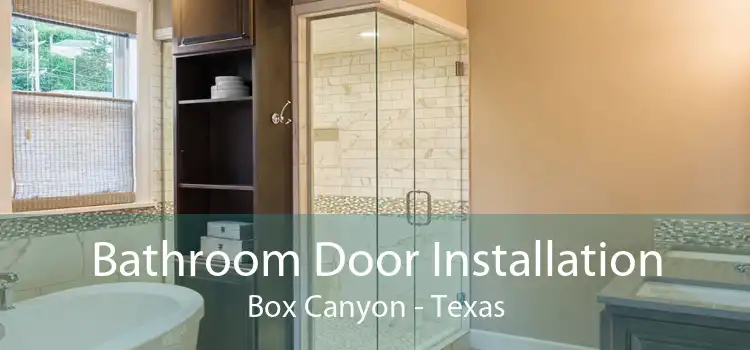 Bathroom Door Installation Box Canyon - Texas