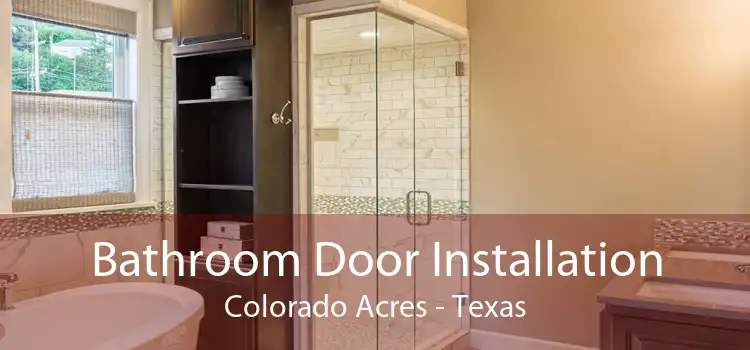 Bathroom Door Installation Colorado Acres - Texas