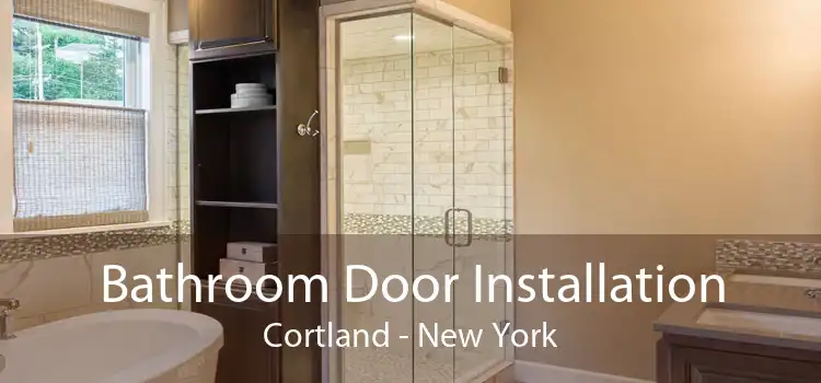 Bathroom Door Installation Cortland - New York