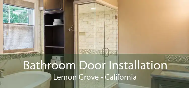 Bathroom Door Installation Lemon Grove - California