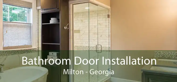 Bathroom Door Installation Milton - Georgia