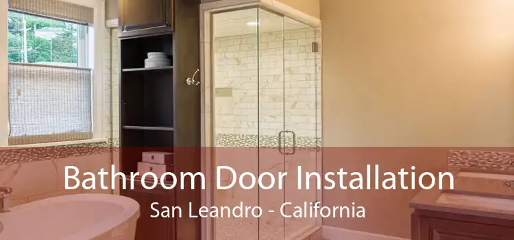 Bathroom Door Installation San Leandro - California