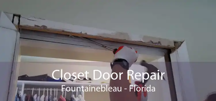 Closet Door Repair Fountainebleau - Florida