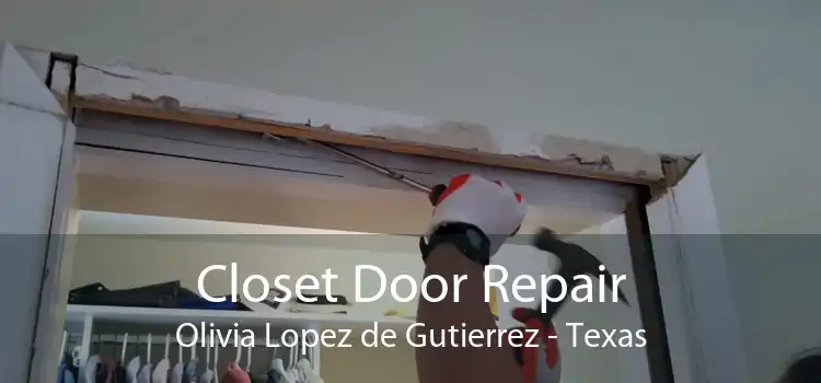 Closet Door Repair Olivia Lopez de Gutierrez - Texas