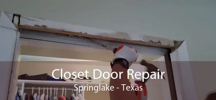 Closet Door Repair Springlake - Texas