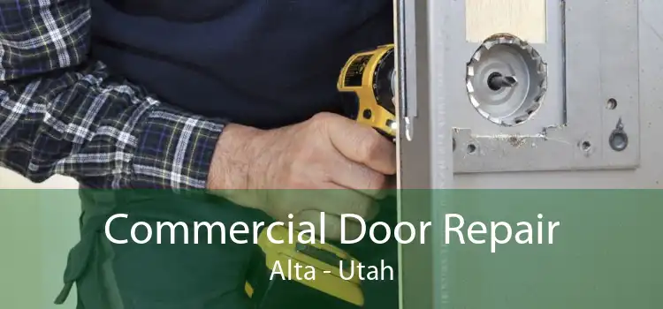 Commercial Door Repair Alta - Utah