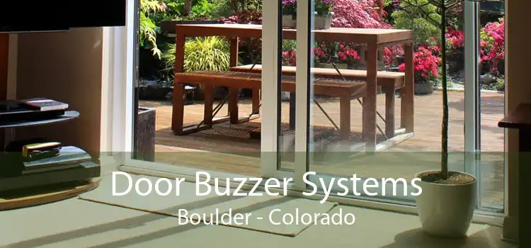 Door Buzzer Systems Boulder - Colorado