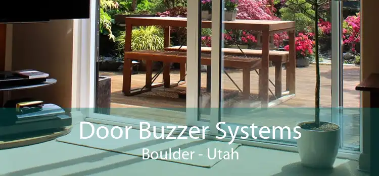 Door Buzzer Systems Boulder - Utah