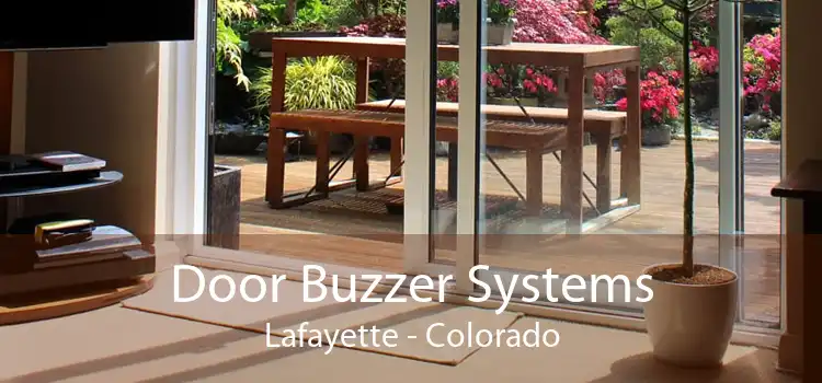 Door Buzzer Systems Lafayette - Colorado