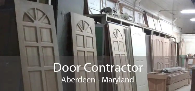 Door Contractor Aberdeen - Maryland