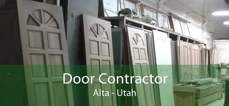 Door Contractor Alta - Utah