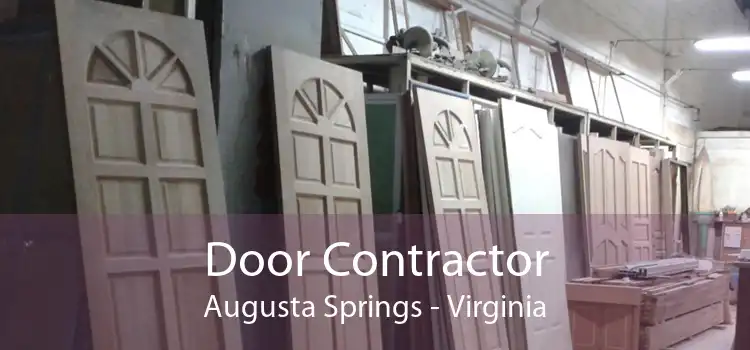 Door Contractor Augusta Springs - Virginia