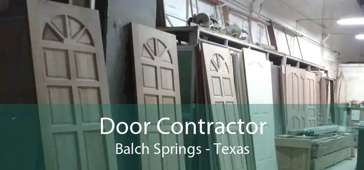 Door Contractor Balch Springs - Texas