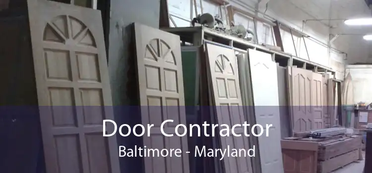 Door Contractor Baltimore - Maryland