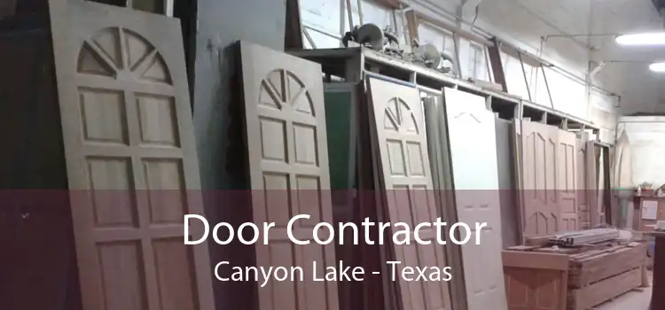 Door Contractor Canyon Lake - Texas