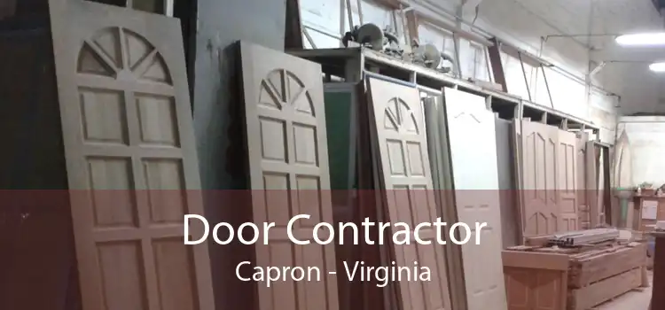 Door Contractor Capron - Virginia