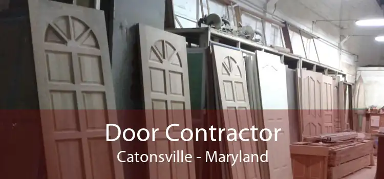Door Contractor Catonsville - Maryland