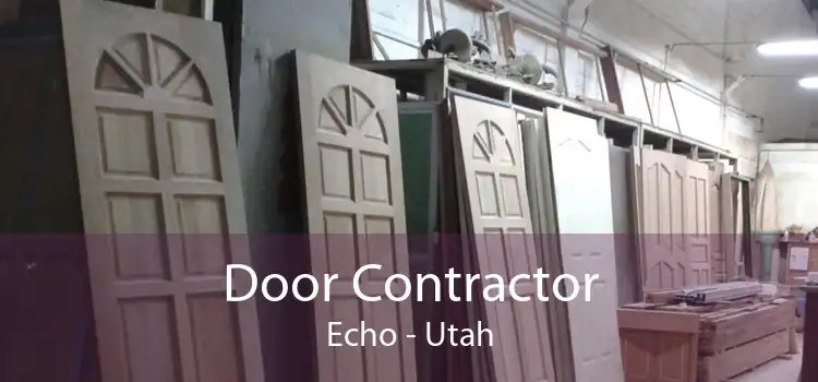 Door Contractor Echo - Utah
