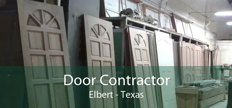 Door Contractor Elbert - Texas