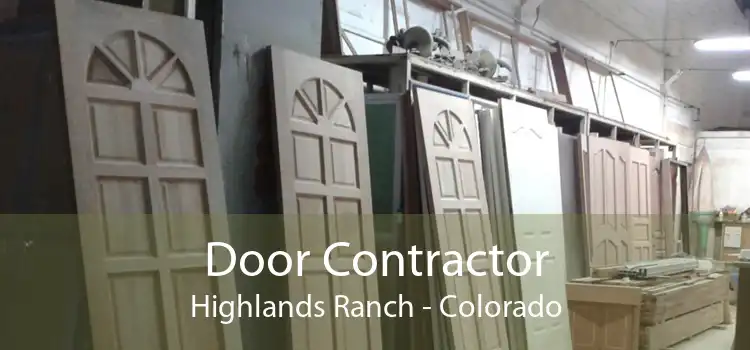 Door Contractor Highlands Ranch - Colorado