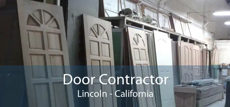 Door Contractor Lincoln - California