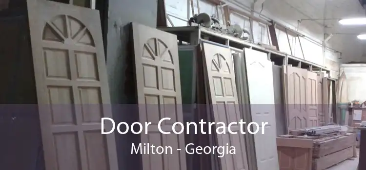 Door Contractor Milton - Georgia