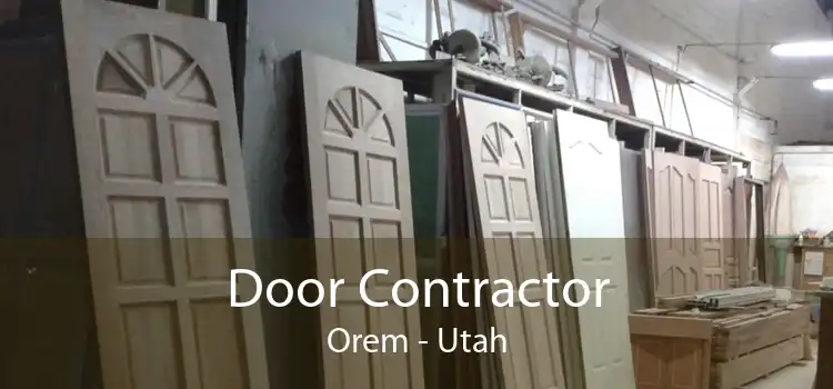 Door Contractor Orem - Utah