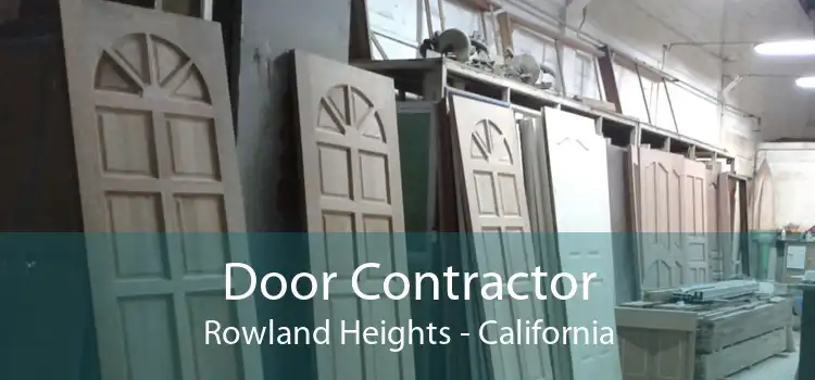 Door Contractor Rowland Heights - California