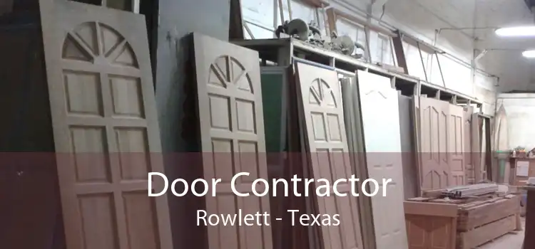 Door Contractor Rowlett - Texas