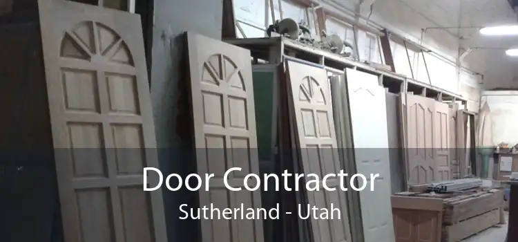 Door Contractor Sutherland - Utah