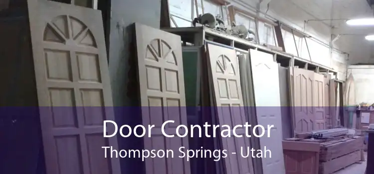Door Contractor Thompson Springs - Utah