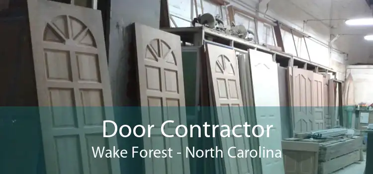 Door Contractor Wake Forest - North Carolina
