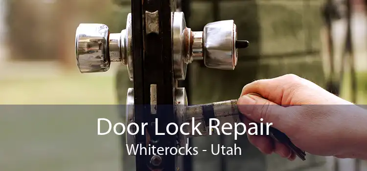 Door Lock Repair Whiterocks - Utah