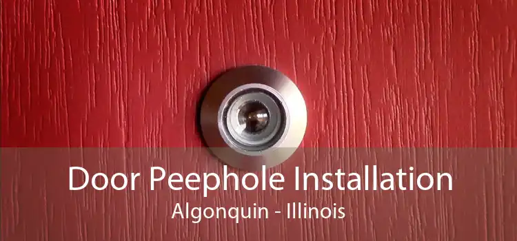 Door Peephole Installation Algonquin - Illinois