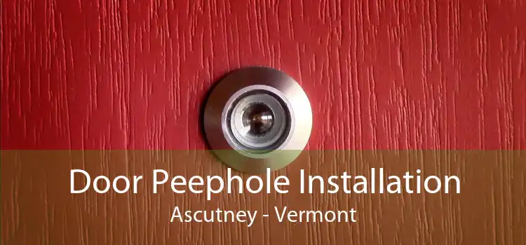Door Peephole Installation Ascutney - Vermont