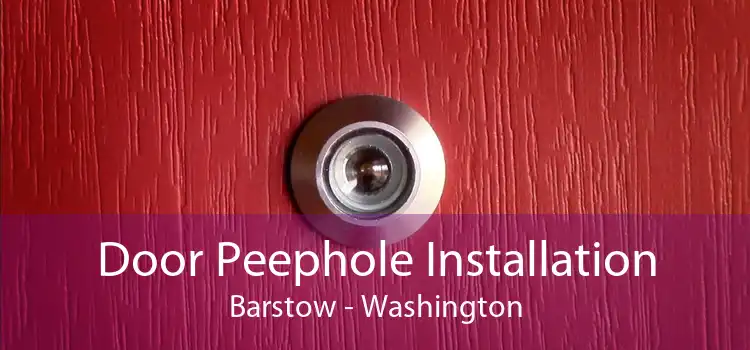 Door Peephole Installation Barstow - Washington