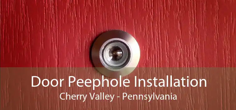Door Peephole Installation Cherry Valley - Pennsylvania