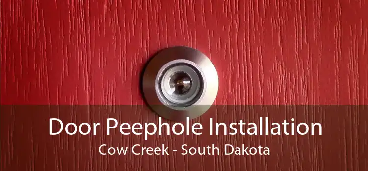 Door Peephole Installation Cow Creek - South Dakota