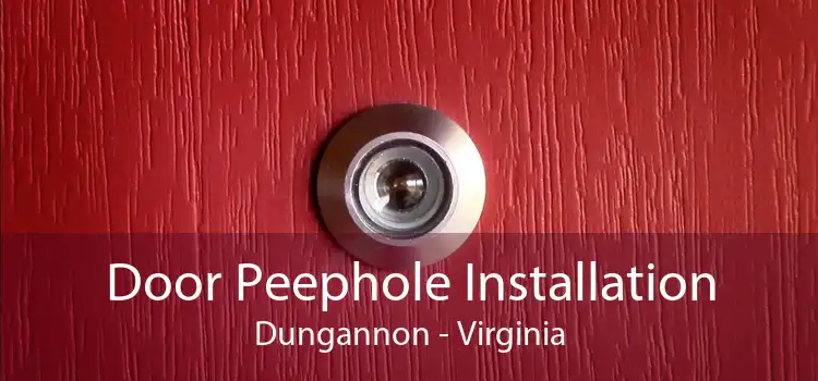 Door Peephole Installation Dungannon - Virginia