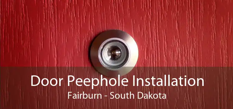 Door Peephole Installation Fairburn - South Dakota