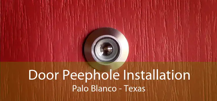Door Peephole Installation Palo Blanco - Texas