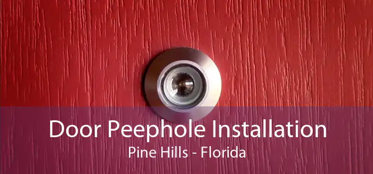 Door Peephole Installation Pine Hills - Florida