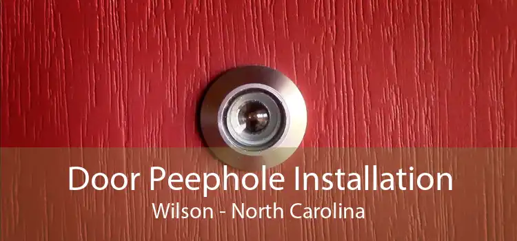 Door Peephole Installation Wilson - North Carolina