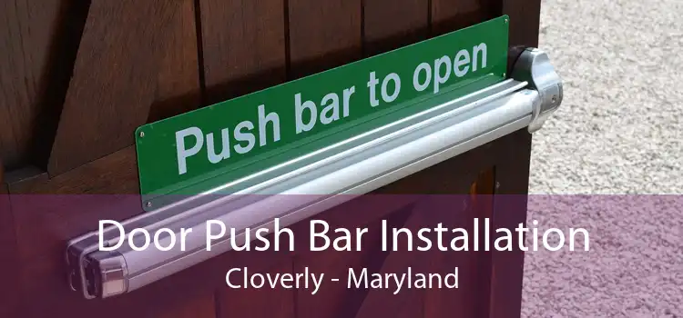 Door Push Bar Installation Cloverly - Maryland