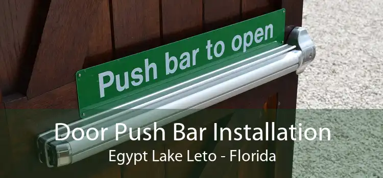 Door Push Bar Installation Egypt Lake Leto - Florida
