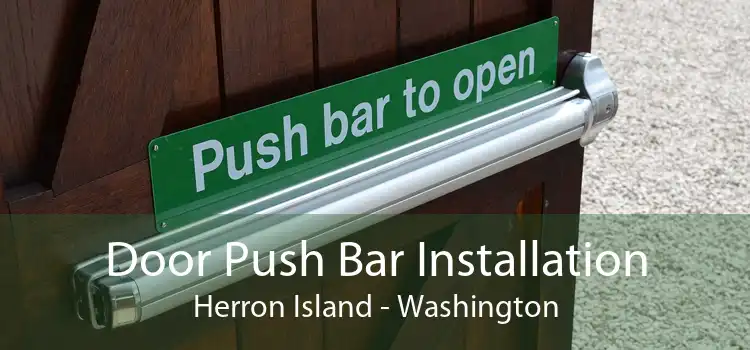 Door Push Bar Installation Herron Island - Washington