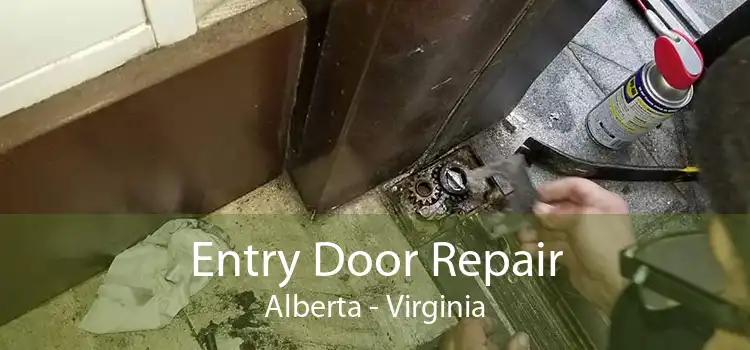 Entry Door Repair Alberta - Virginia